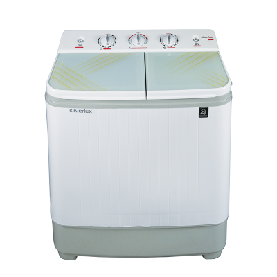 مینی واش سیلور لوکس دوقلو درب شیشه ای مدل SLW4500TG